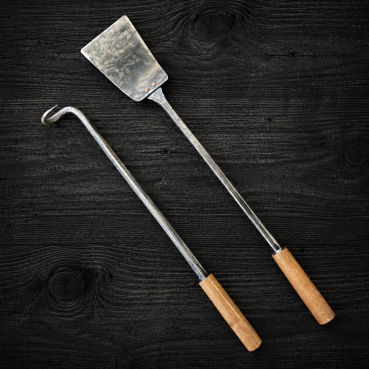 Forge a BBQ Tool Set