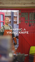 Load and play video in Gallery viewer, Forge a Viking Knife - Full Day Workshop
